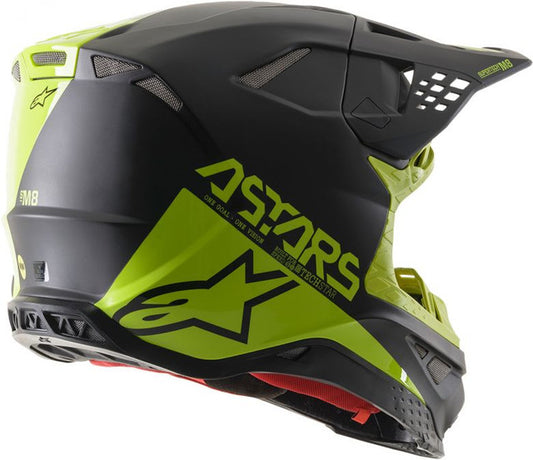 Alpinestars Supertech SM8 Echo Hi-Viz Helmet