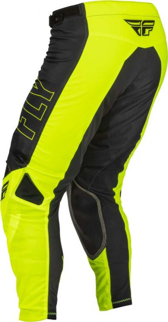 Fly Racing Kinetic Mesh Fuel Hi-Viz Black Pants