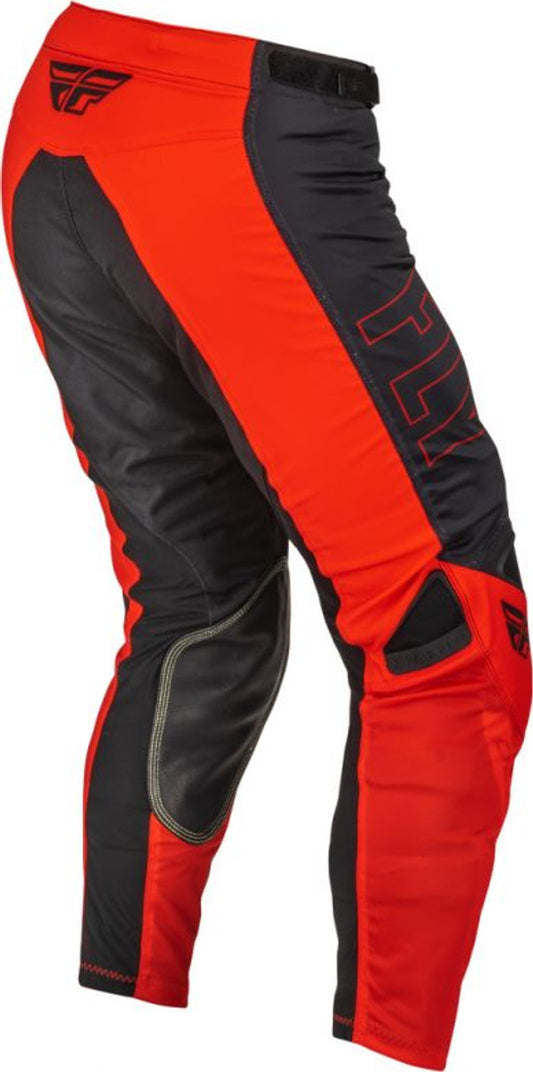 Fly Racing Kinetic Mesh Fuel Red Black Pants