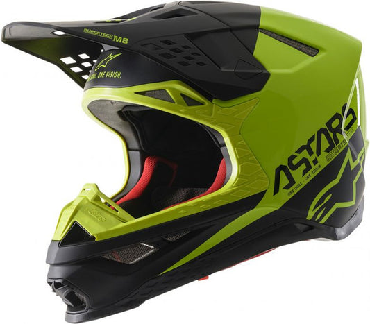 Alpinestars Supertech SM8 Echo Hi-Viz Helmet