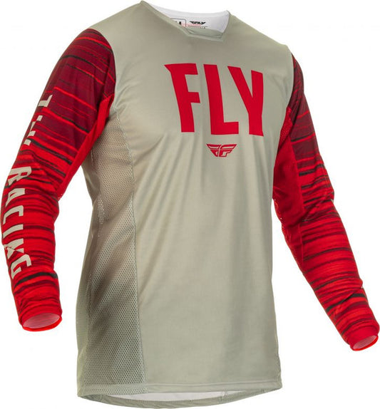 Fly Racing Kinetic Wave Red Jersey