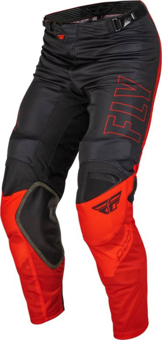 Fly Racing Kinetic Mesh Fuel Red Black Pants