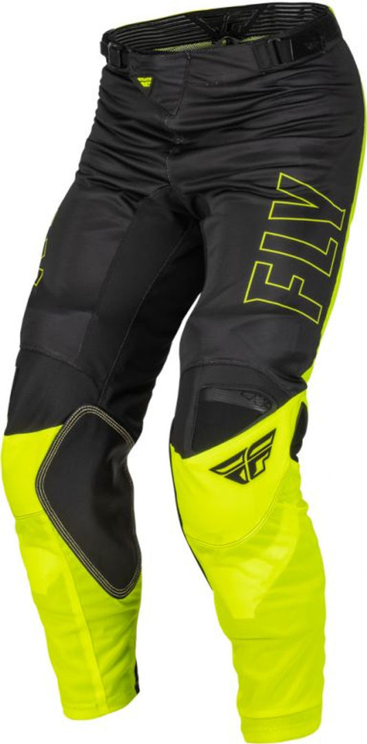 Fly Racing Kinetic Mesh Fuel Hi-Viz Black Pants